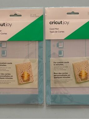 Cricut Joy Card Mats - Mint & White Packaging